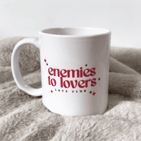 Enemies to Lovers Love Club Coffee Mug - ROMANTASY BOOKCON LA 2025 PREORDER 