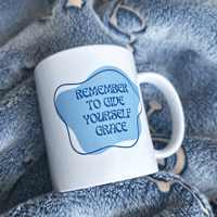 Remember to Give Yourself Grace Mug - ROMANTASY BOOKCON LA 2025 PREORDER 