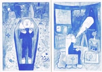 Image 5 of Blood Doughnut - Riso printed vampire comic