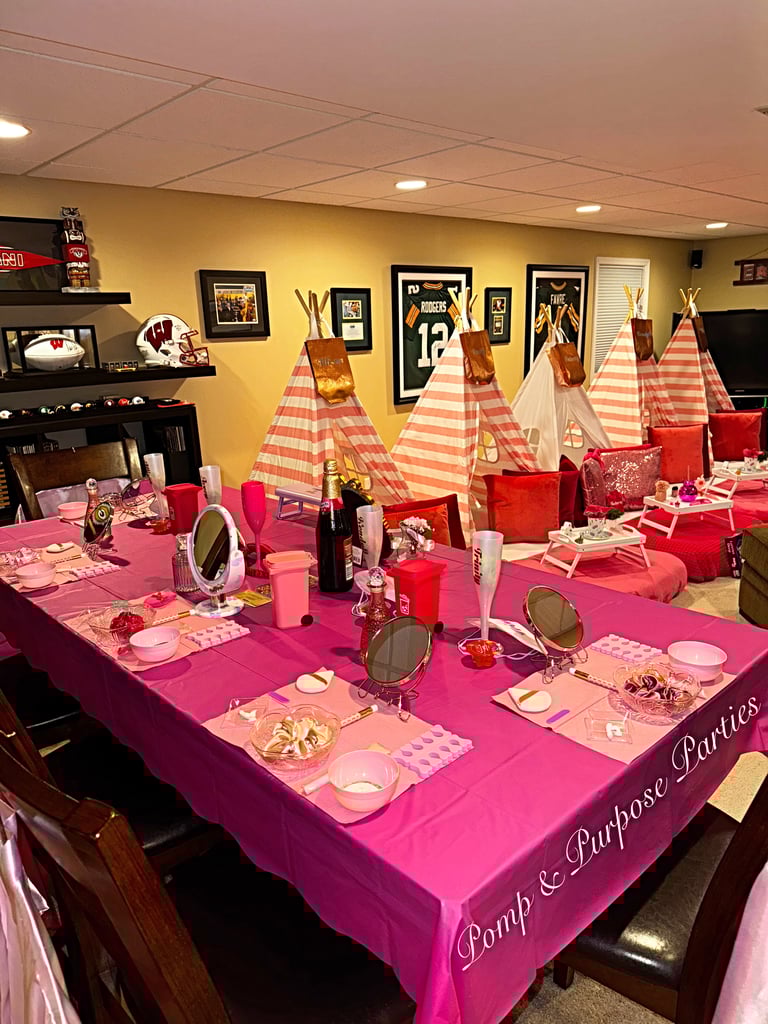 Spa Pamper Party/TeePee Sleepover Combo Image 2