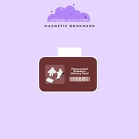 Paranormal Romance Library Card Magnetic Bookmark - SINNERS & SAINTS MIAMI PREORDER
