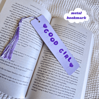 Good Girl Metal Bookmark