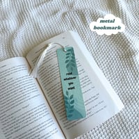 Read Whatevere You Want Metal Bookmark