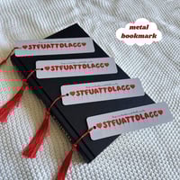 STFUATTDLAGG Metal Bookmark