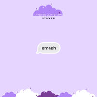 Smash Sticker - SINNERS & SAINTS MIAMI PREORDER