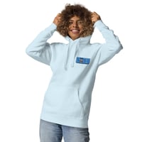 Image 5 of Smiley Face 2025 Sky Blue Hoodie