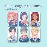 Image 1 of Alien Stave Photocards - School Days