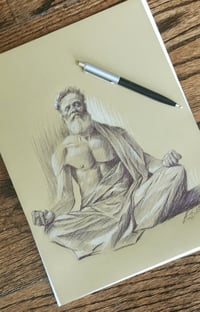 Image 1 of Be Still sketch
