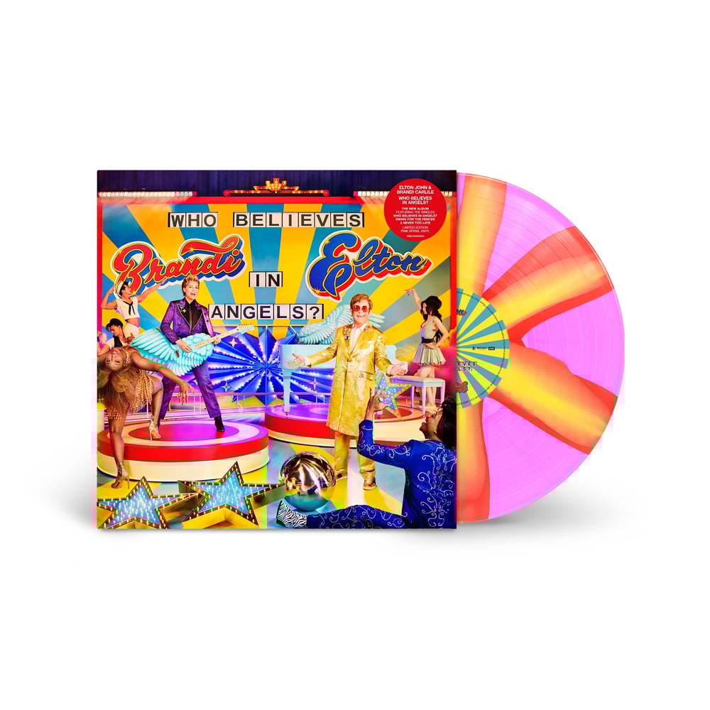 Image of [pre-order] Elton John & Brandi Carlile - Who Believes in Angels? 