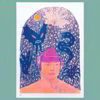 Image 2 of Headset - A4 Riso Print