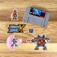 Image 2 of Mega Man X Sticker Set (30 Pieces)