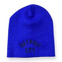 Detroit City Beanie (Blue)