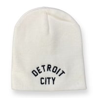 Detroit City Beanie (White)