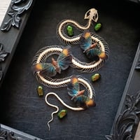 Image 2 of Viper with lanternflies and beetles