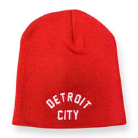 Detroit City Beanie (Red)