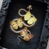 Viper skeleton and yellow butterflies Image 2