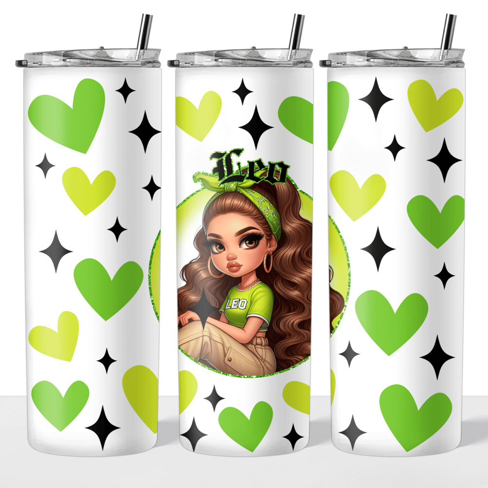 Image of Zodiac Doll (Select Your Zodiac) 20oz Tumbler💖