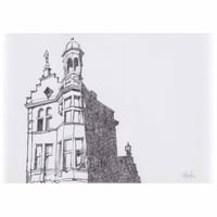 Image 1 of Linen Bank Building, High Street - Ink on Paper 