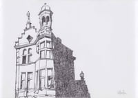 Image 2 of Linen Bank Building, High Street - Ink on Paper 