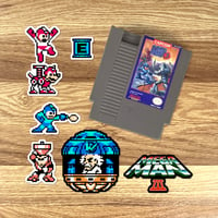 Image 2 of Mega Man III Sticker Set (32 Pieces)