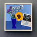 Image of Summer Blooms and Postcard 