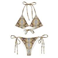 Image 3 of  Bumble Bee Recycled String Bikini