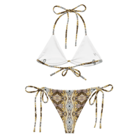 Image 4 of  Bumble Bee Recycled String Bikini