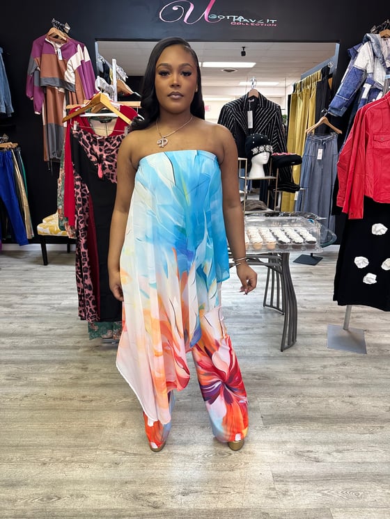 Image of Tropical Wave Jumpsuit