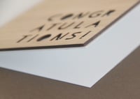 Image 2 of Congratulations Card. Congrats Card. Graduation Card. Retirement Card. New Job Card. 
