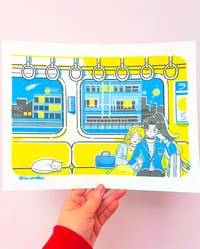 Working 9 to 9 Riso Print