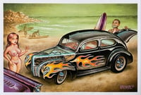 Modified Surfside Heat litho print (figure & hood)