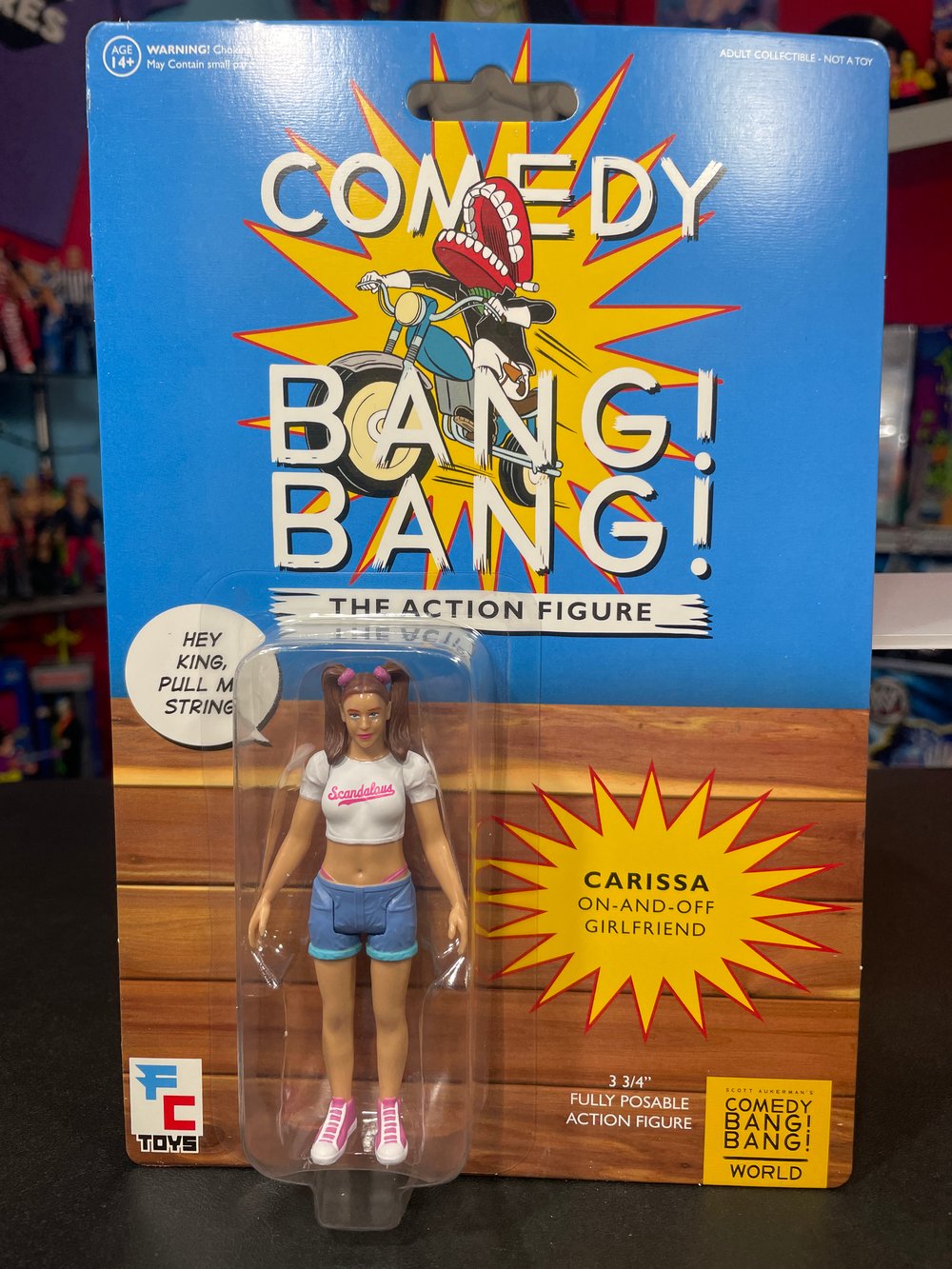 **IN STOCK** Comedy Bang! Bang! Series 1 Carissa (Lily Sullivan) Figure by FC Toys!