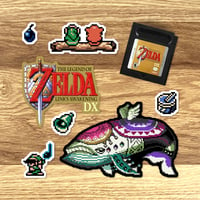 Image 2 of The Legend of Zelda: Link's Awakening DX Sticker Set (53 Pieces)