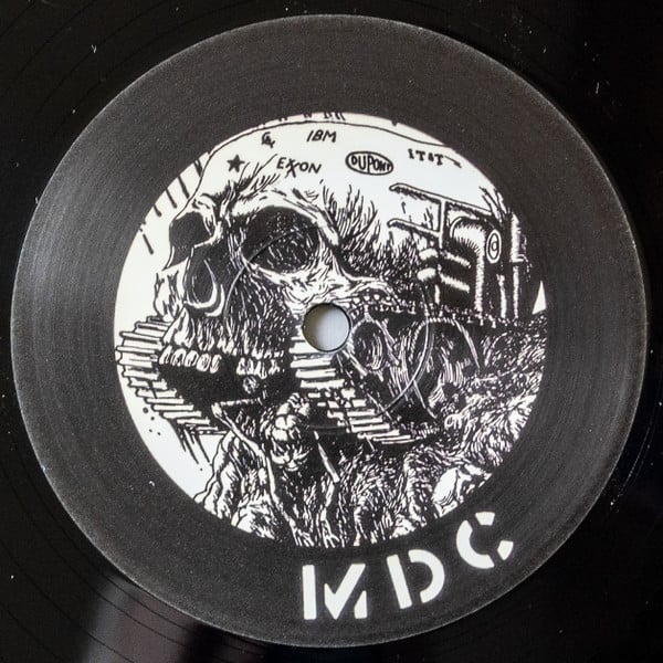 Image of MDC - "Multi Death Corporations" 12" (Crass recs cover)