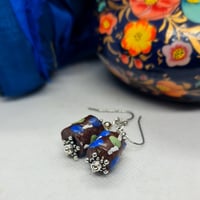 Image 1 of A Bit Boho African Bead Earrings  (BB001)