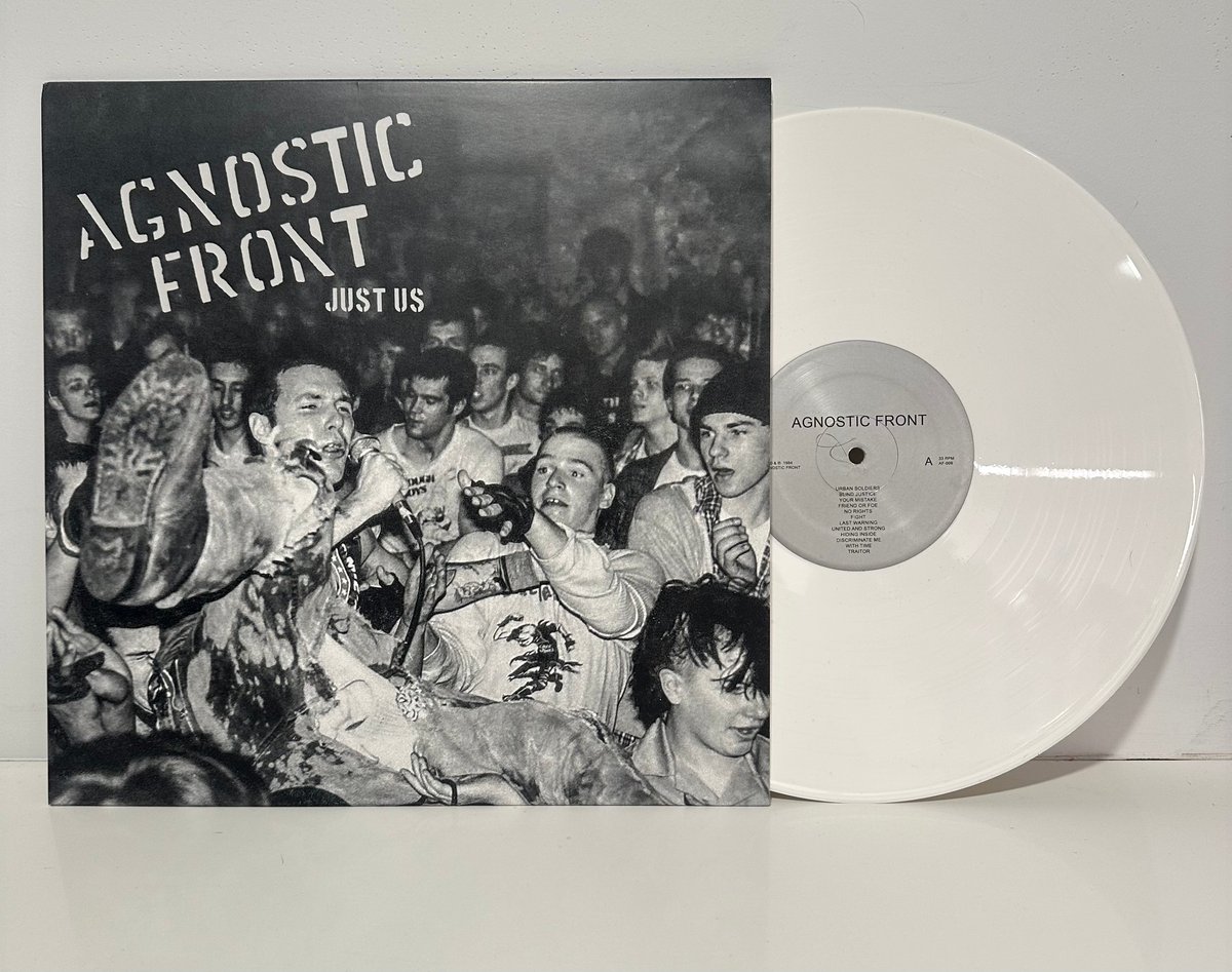 Agnostic Front – Warriors – Vinyl (Red Blue Black Splatter