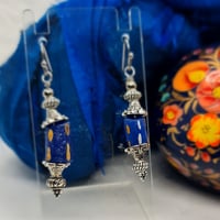 Image 2 of A Bit Boho African Bead Earrings (BB002)