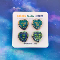 Image 3 of Please Don't Change Candy Heart Pin Board Fillers