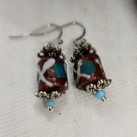 Image 3 of A Bit Boho African Bead Earrings (BB008)