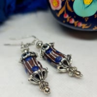 Image 4 of A Bit Boho African Bead Earrings (BB010)