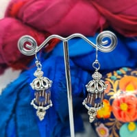 Image 3 of A Bit Boho African Bead Earrings (BB010)
