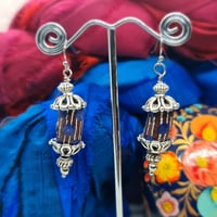 Image 1 of A Bit Boho African Bead Earrings (BB010)