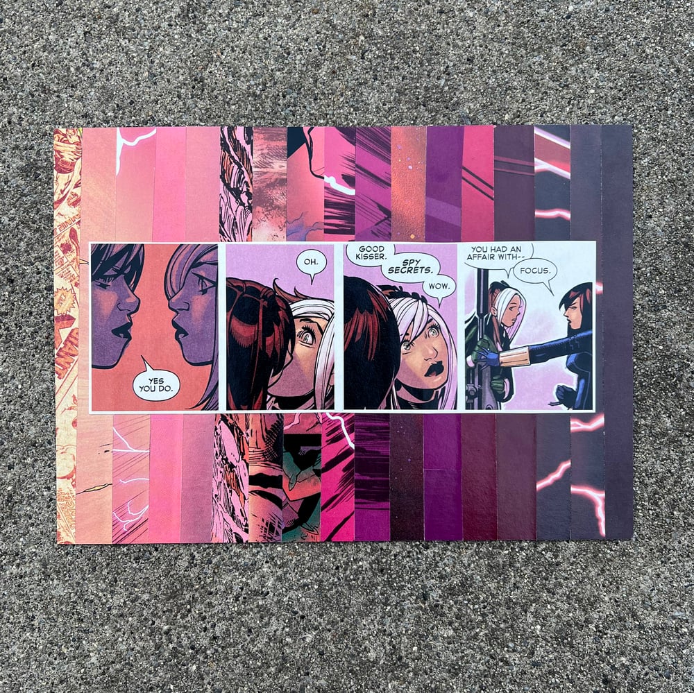 Queer Kisses collages