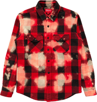 Image 1 of '13 Supreme Bleached Flannel Shirt - S