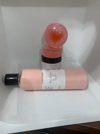 Image 3 of RADIANT BLISS SET: ROSE CHAMPAGNE LOTION, BODY SCRUB, SOAP 