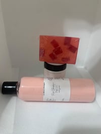 Image 6 of RADIANT BLISS SET: ROSE CHAMPAGNE LOTION, BODY SCRUB, SOAP 