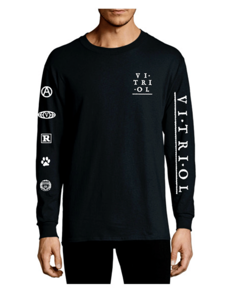 VITRIOL RECORDS Long Sleeve Shirt SM-XXL 