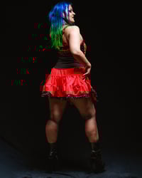 Image 5 of S/M Slipknot Be My Maggot Ruffle Dress