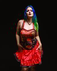Image 2 of S/M Slipknot Be My Maggot Ruffle Dress