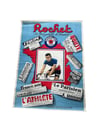 Commemorative poster "Cycle Rochet" Raphaël Geminiani 1953 French professional road champion